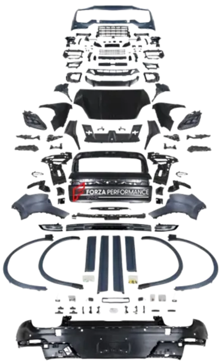 Обвес в стиле 9Y0.2 Turbo 2024+ для PORSCHE CAYENNE 9Y0.1 2018–2023