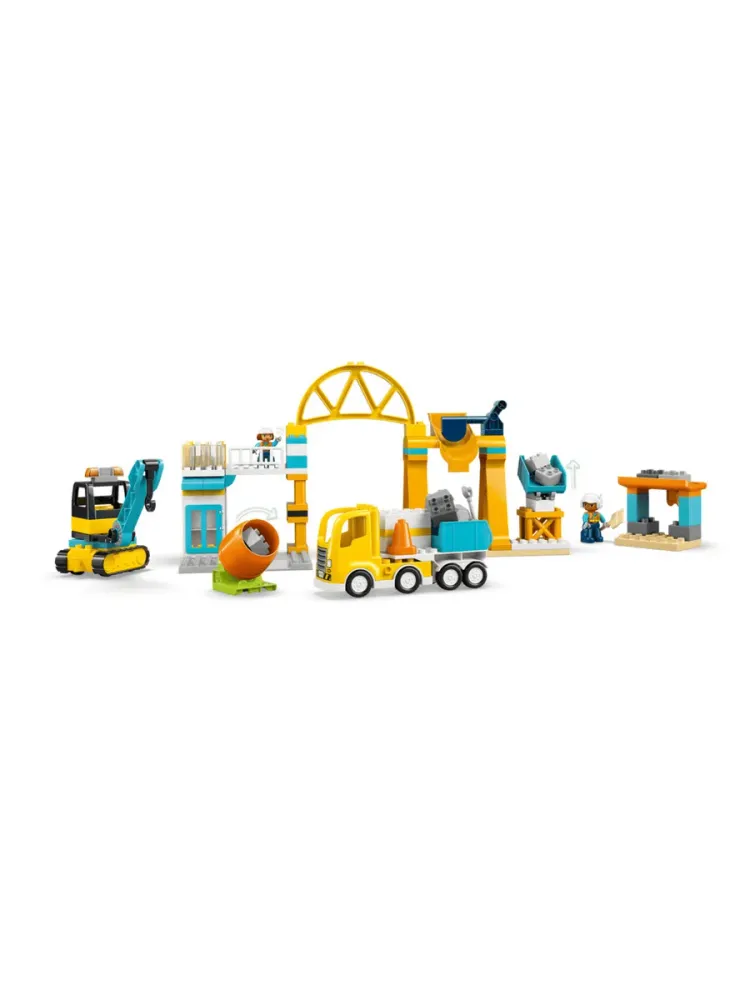 Конструктор DUPLO 10476 Строительная площадка и техника 3в1