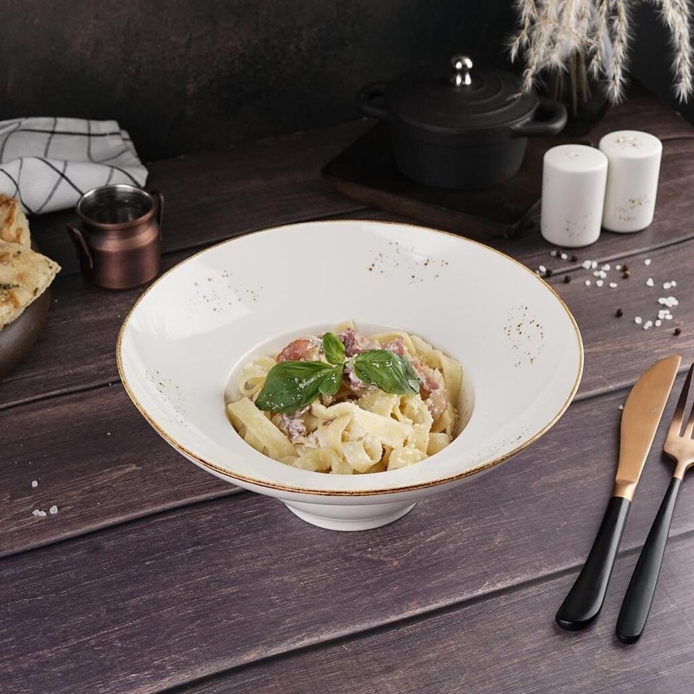 Тарелка глубокая 400 мл d 23 см h9,5 см для пасты   Noble [2]