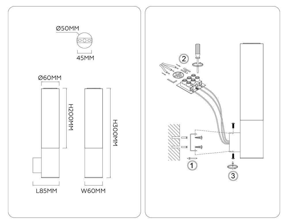 Ambrella Настенный светодиодный светильник из алебастра Ceramo Modern LH53688
