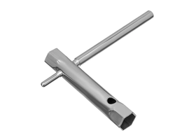 Набор ключей трубчатых торцевых, 8 х 17 мм, вороток, оцинкованные, 6 шт. Sparta 137405