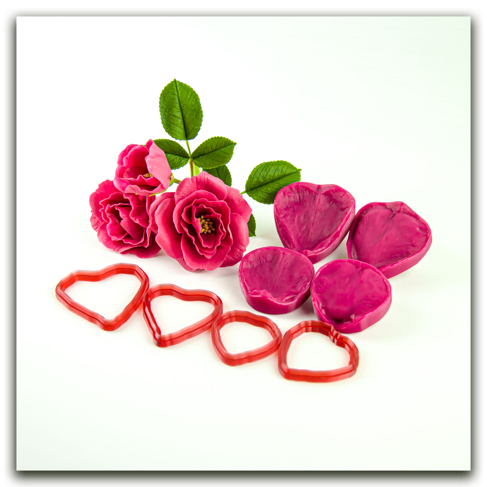 Лепестки шиповника. Набор 1