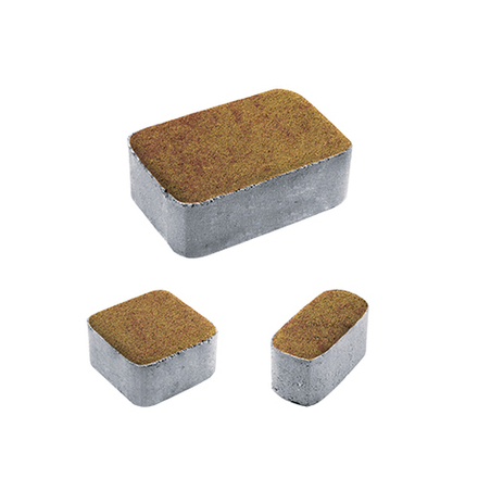 Тротуарная плитка КЛАССИКО - Листопад гранит Каир, комплект из 3 видов плит