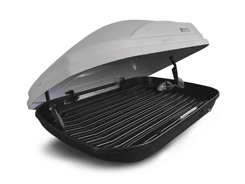 Автобокс Евродеталь Магнум 350 (серый карбон) 140х90х42 см [ED5-024B] быстросъем