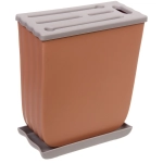 Подставка для ножей «Стиль» 19*16*7см с поддоном, микс