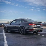 Карбоновый диффузор для AUDI S4 & A4 S LINE 2017 - 2019 B9 Ауди