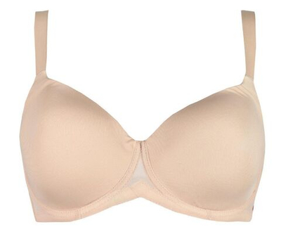 Бюстгальтер-балконет с формованной чашкой S2 (Размер: 5C) (Цвет: телесный)