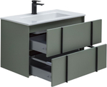 Тумба с раковиной Allen Brau Reality 1.32005.CGM 80 cement grey matt
