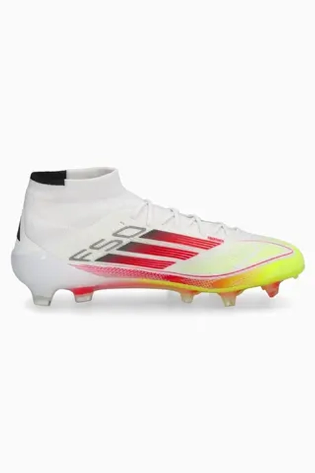 Бутсы adidas F50 Elite Mid FG женские - белый