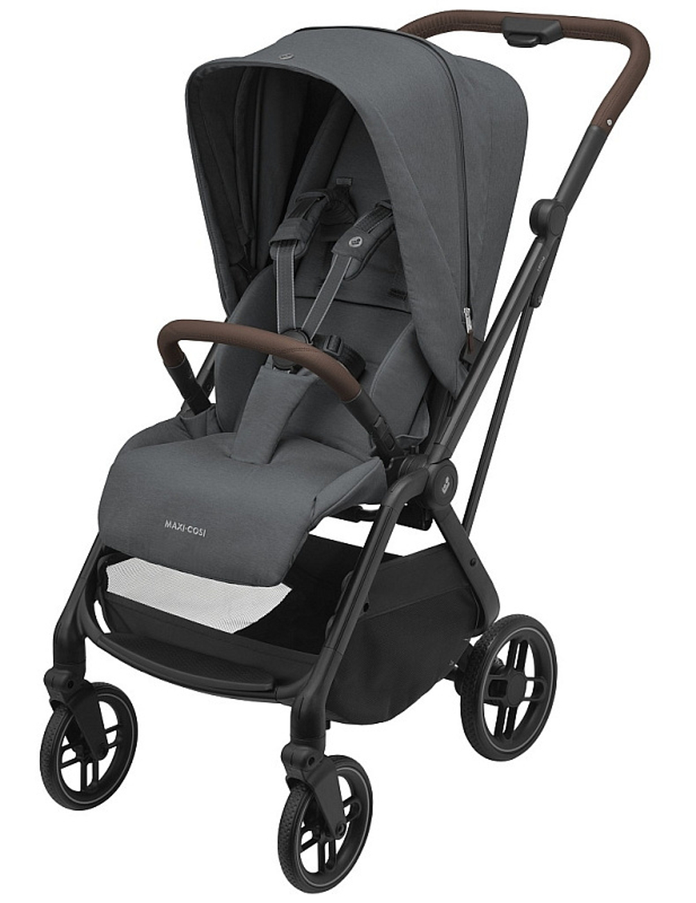 Детская коляска Maxi-Cosi Leona2 Oria 3 в 1 с автокреслом CabrioFix Select grey 1204204110 Twillic Graphite/1507750111 Essential Graphite