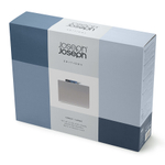 Набор разделочных досок в подставке index large, синий, 4 шт.