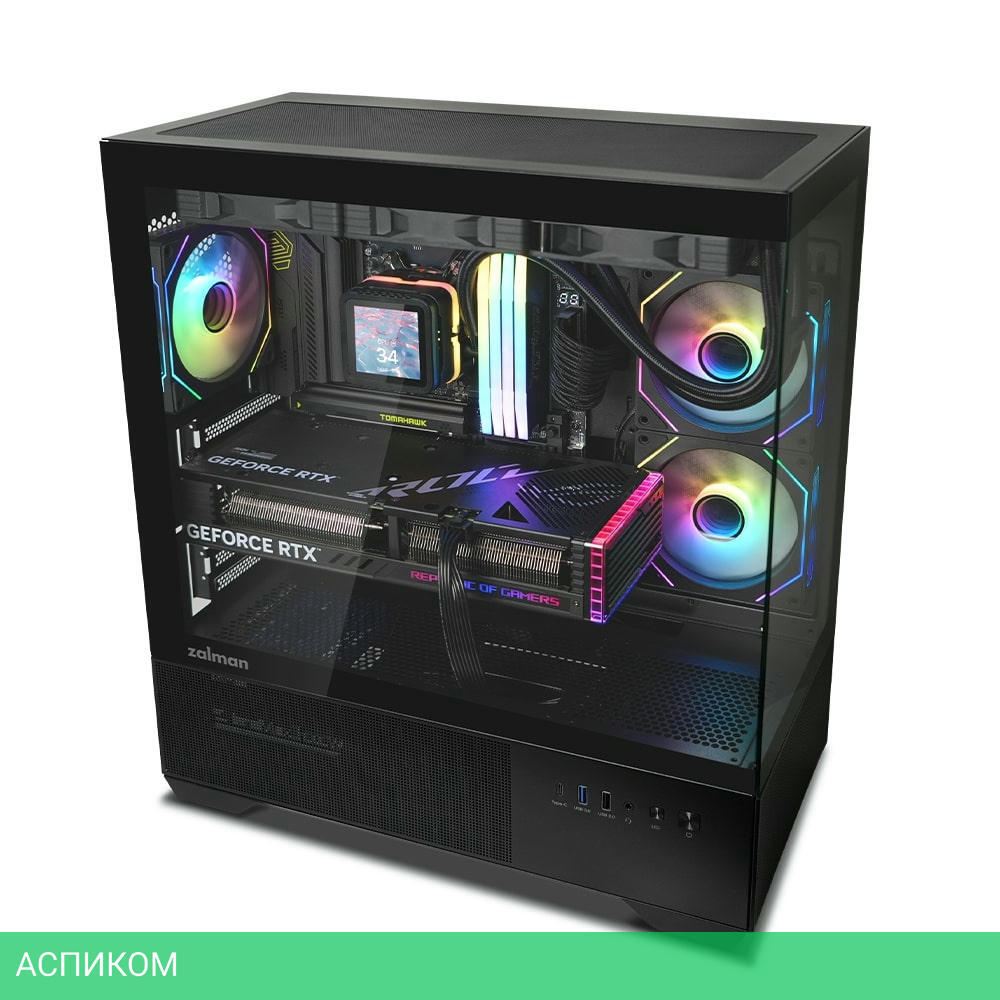 Корпус Zalman Chronix без БП Black