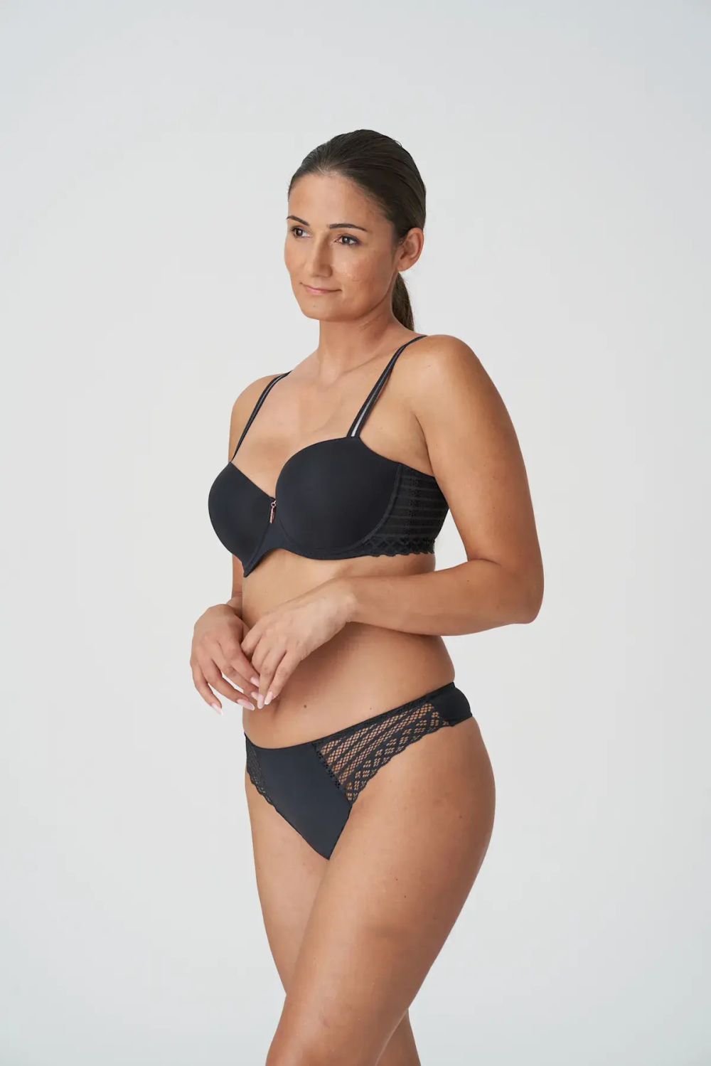 PRIMADONNA TWIST East End Бюстгальтер-балконет, угольный