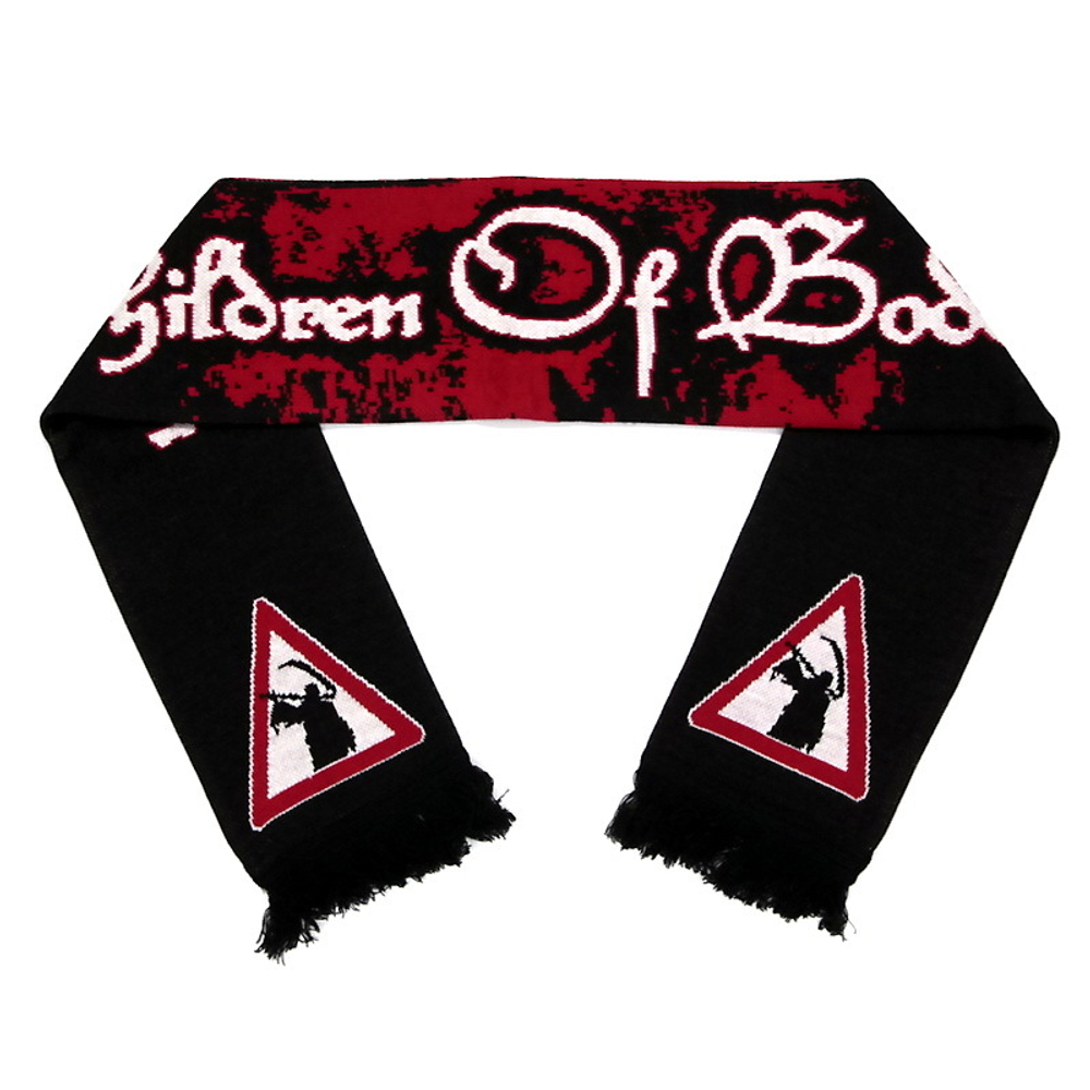 Шарф Children Of Bodom вязаный