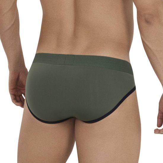 Мужские трусы слипы хаки Clever CELESTIAL BRIEF 114610