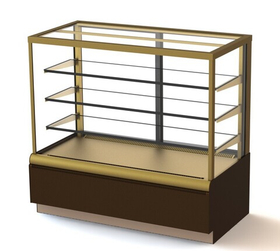 Витрина кондитерская Carboma KC70 VV 1,3-1 Standard (ВХСв - 1,3д Cube Люкс)