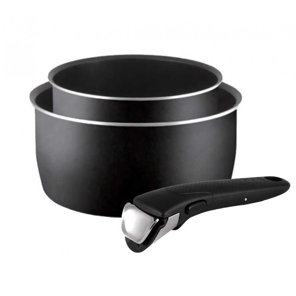 Набор ковшей Tefal Ingenio Black 5 3 предмета 16/20см 04181830