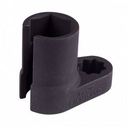 KING TONY (9AJ4122) Головка для кислородных датчиков 1/2", 22 мм, разрезная