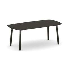 Oak Стол переговорный PR.C.SPRG-008.M Дуб Темный/Металл Антрацит 2000*1000*750