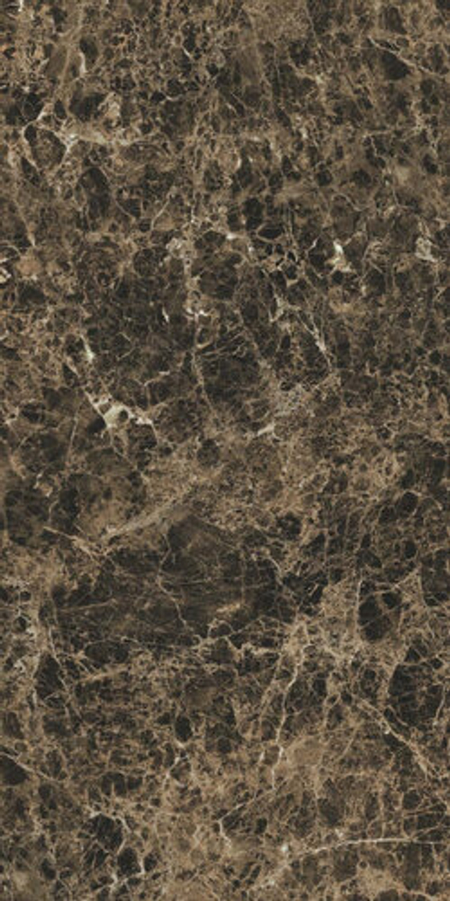 Керамогранит LES BIJOUX DE REX MARRON IMPERIAL GLOSSY 9ММ 60X120 RET (766335) глянц.