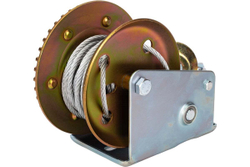 Лебедка СЕРВИС КЛЮЧ 0.8 т, барабанная, шестеренная, 6.7 м 75066