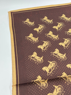 Платок коричневый Celine