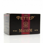 Патрон 12/76 ФЕТТЕР МАГНУМ дробь № 4 42-44гр., коробка 15 шт.
