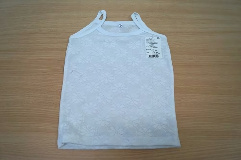 Майка детская ажур М746 р.26 белый (Алина), 1 шт.