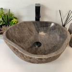 Раковина из речного камня RS-65372 47*43*15 0856