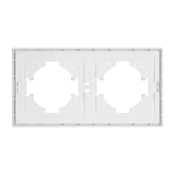 Рамка пластиковая FRM-TENDO-PL-2-WH (Arlight, -) 053839