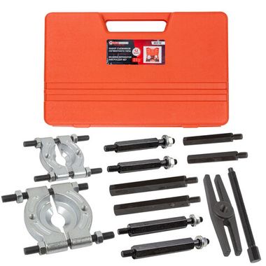 Набор съемников сегментного типа 12пр. (30-50, 50-75мм), в кейсе FORCEKRAFT FK-66610