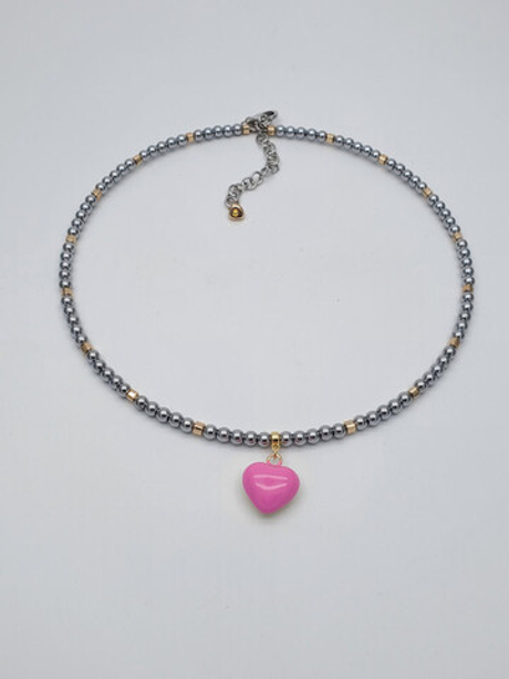 91001839 Колье Роман с камнем