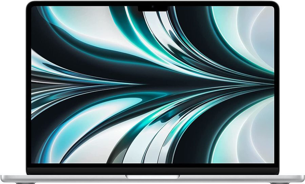 Ноутбук Apple MacBook Air A2681, 13.6", IPS, Apple M2 8 core 8ГБ, 256ГБ SSD, Mac OS, MLXY3ZP/A, серебристый
