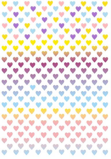 Слайдер-дизайн Crazy Shine Nails mini: Градиент сердца