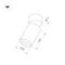 Корпус светильника Arlight SP-Polo-Surface-Flap-R65 024383(1)
