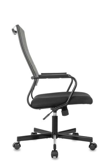 Кресло руководителя Бюрократ CH Balance черный Elastic-102 TW-11 сетка/ткань крестов. металл черный