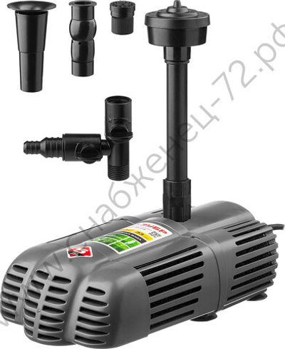 ЗУБР 50 Вт, фонтанный насос для грязной воды (ЗНФГ-33-2.5)