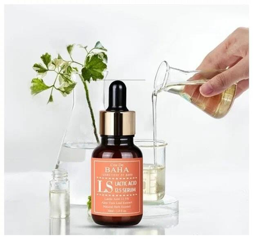 Обновляющая сыворотка с молочной кислотой 12,5% Cos De Baha Lactic Acid Serum