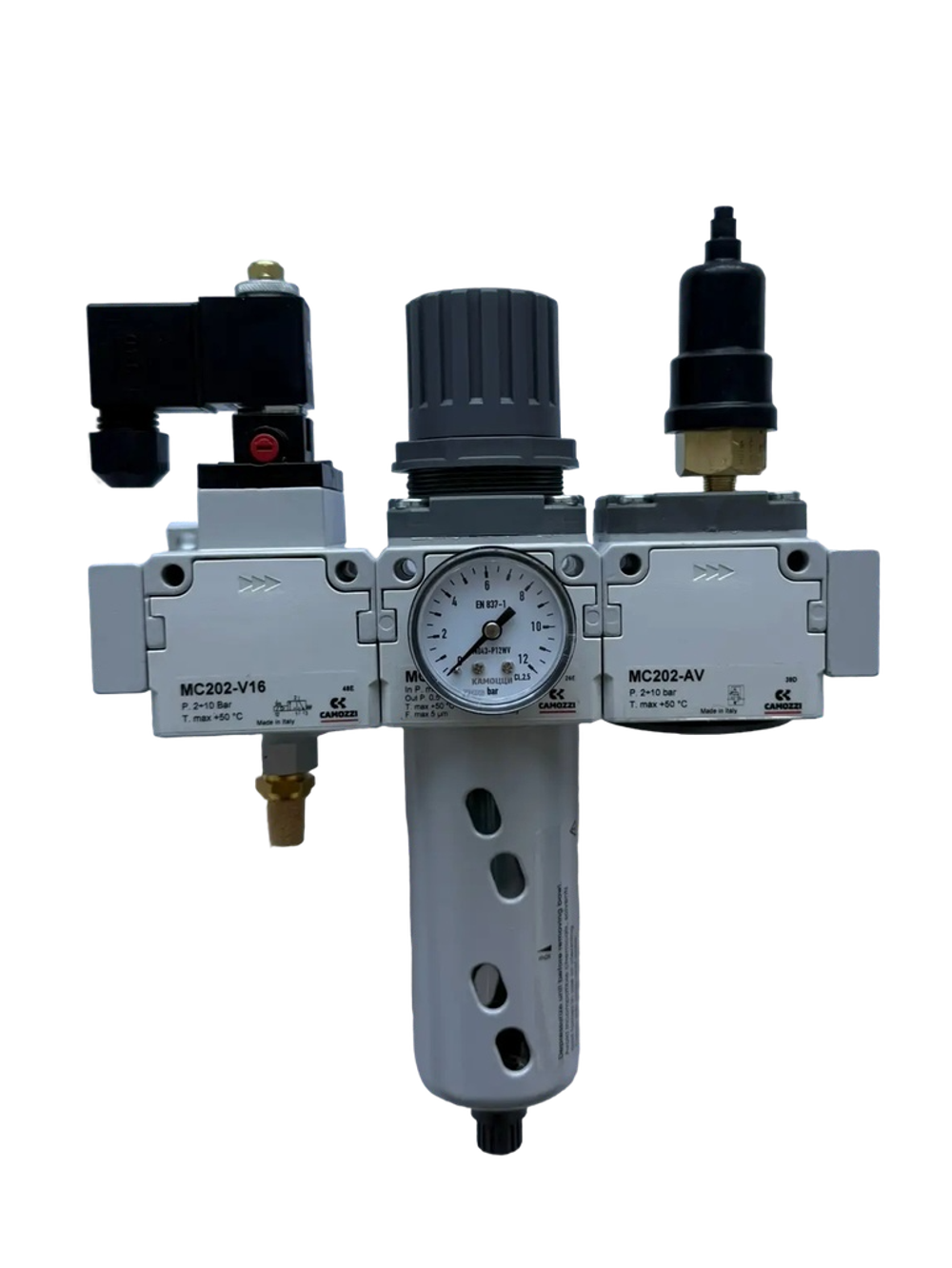 Блок подготовки воздуха Серия МС Камоцци Пневматика
