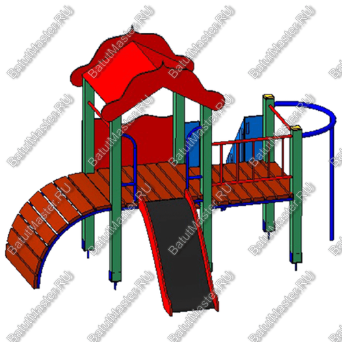 ДЕТСКАЯ ИГРОВАЯ ГОРКА