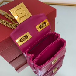 Valentino One Stud Micro Bag with Chain 11 cm