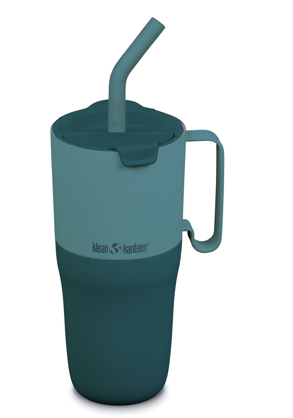 Термостакан Klean Kanteen Rise Tumbler 26oz Straw Lid (770 мл) Brittany Blue