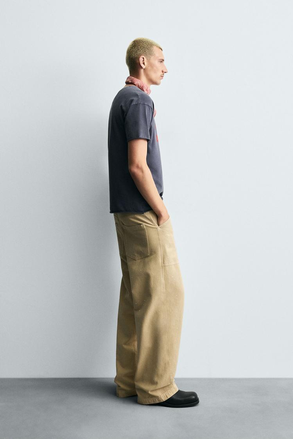 ZARA ФУТБОЛКА С ПРИНТОМ PEPSI © PEPSICO, МОРСКОЙ СИНИЙ