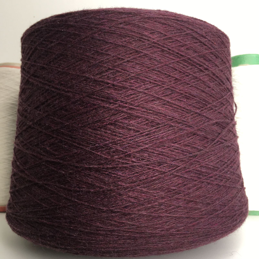 MAGREB New Mill 80% шерсть, 20% п/а 750м/100гр цвет: припылённый баклажановый меланж S920