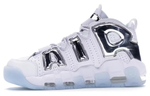 Кроссовки Nike Air More Uptempo Chrome White (W) Air (Женская размерная сетка)