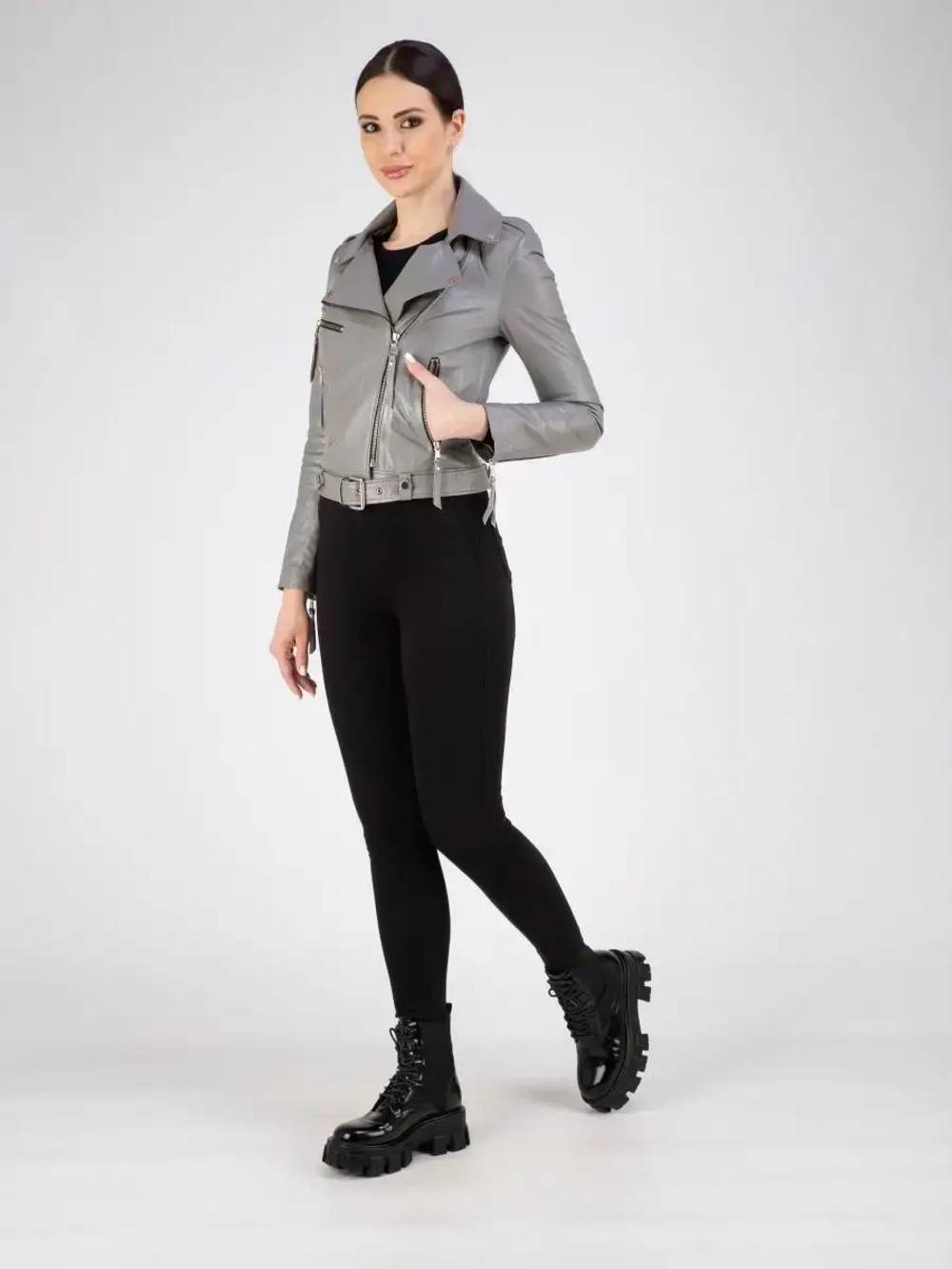 Косуха женская из натуральной кожи Турция