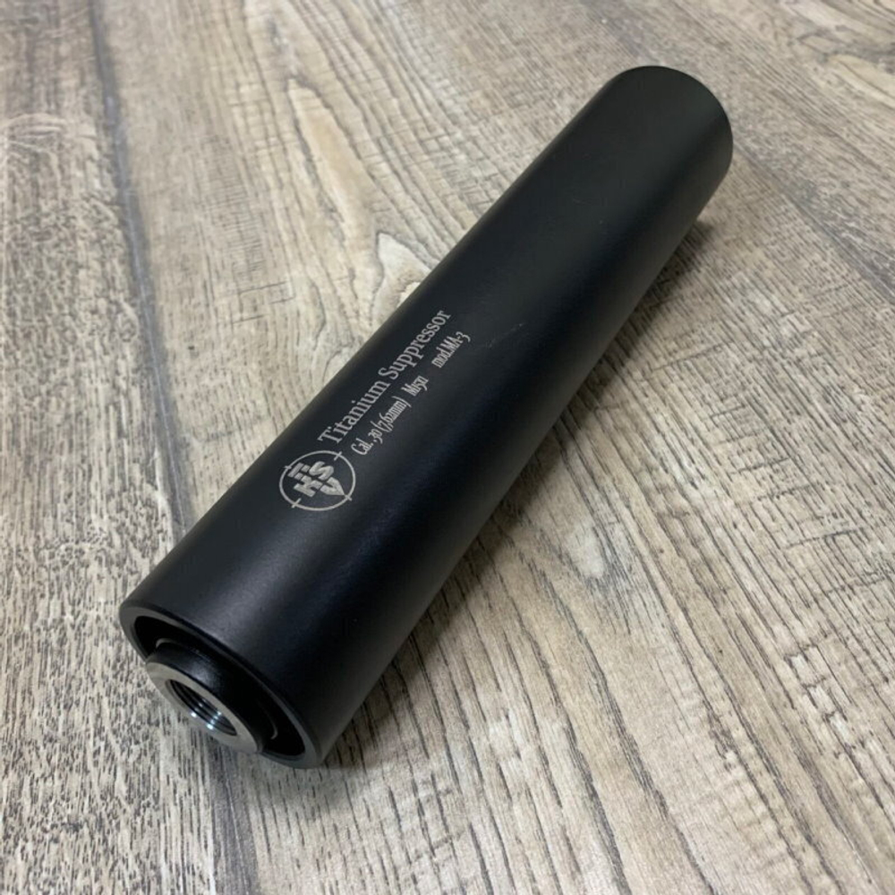 ДТК закрытого типа RD SM43 для карабина Tikka T3x Tactical, CTR (6.5 Creedmoor, 5/8 -24 UNEF) Титан, Русский дракон