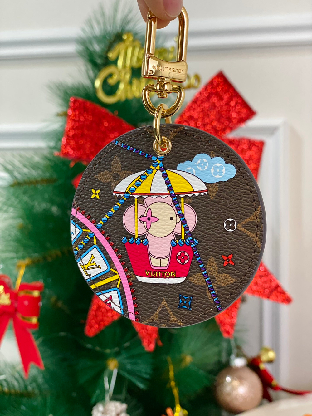 Louis Vuitton Bag Charm And Key Holder