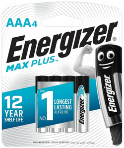 Батарейка ENERGIZER LR03 Max Plus алкалиновая блистер  4шт