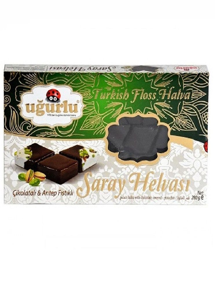Пищмание UGURLU ванильное с фисташкой в шоколаде 280 г